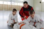 Karatecy uczyli się pod czujnym okiem Grzegorza Achremczyka